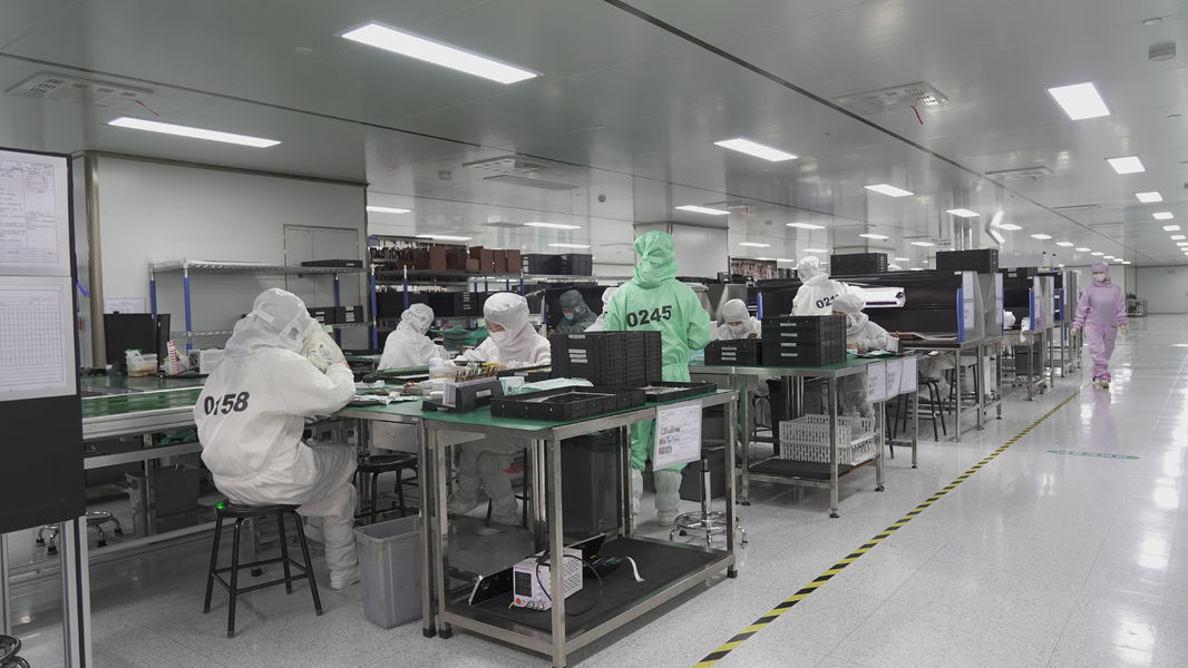 Hangzhou Zoyo chuxian Intelligent Technology Co., Ltd. linha de produção do fabricante